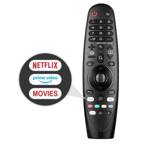Acute 65" Smart WebOS LED TV – 4K UHD, 60Hz, Dolby Audio, Wi-Fi, Android 12, Quantum Dot Display. - Image 4