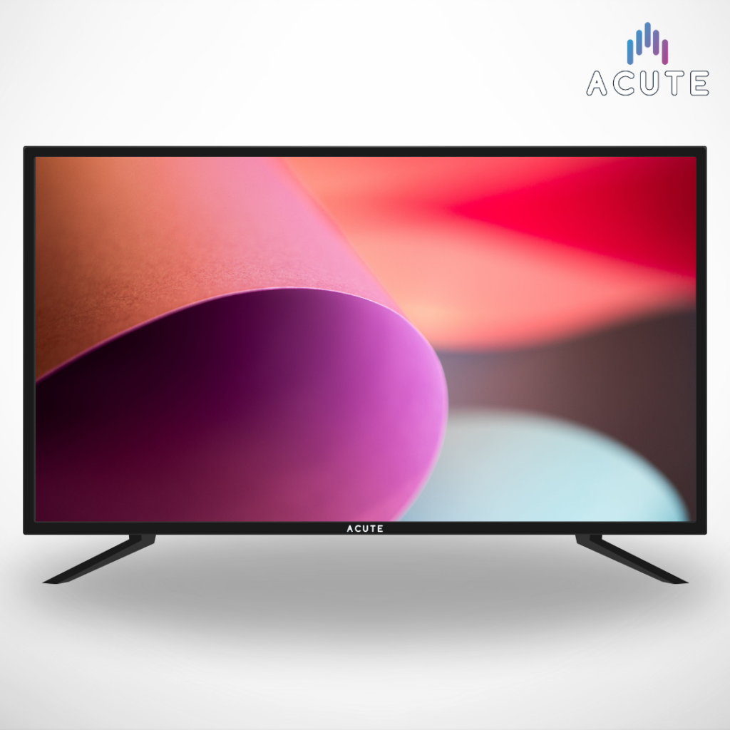 Acute 43″ Full HD Frameless Smart TV – Voice Command, Sleek Design